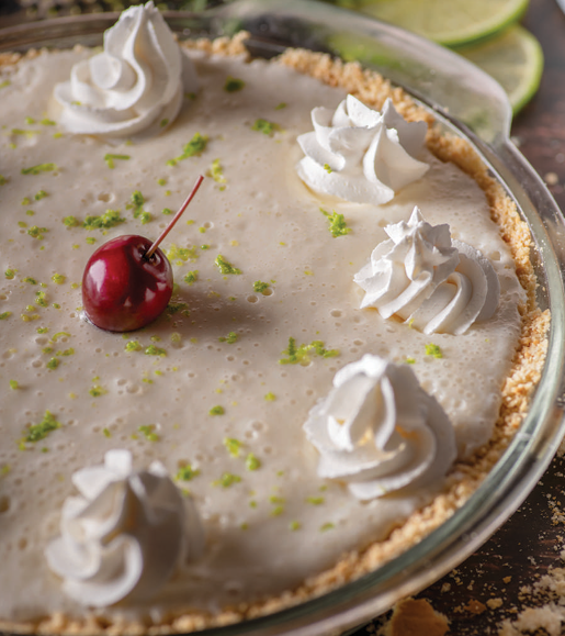 No-Bake Mediterranean Lemon Pie