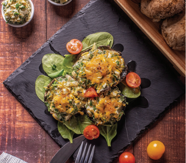 Stuffed Portobello  Mushrooms