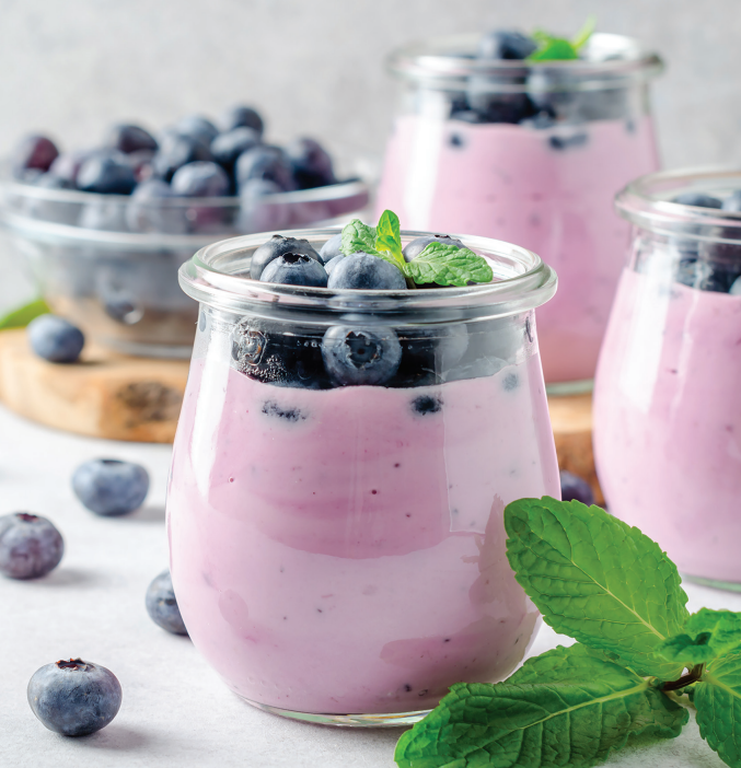 Blueberry Pudding