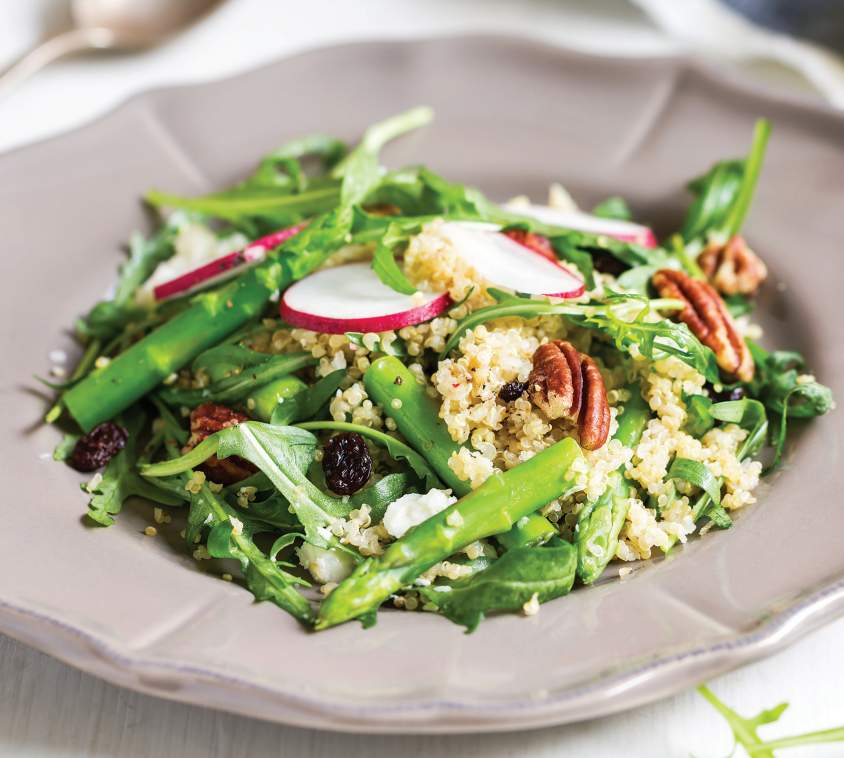 Spring Salad with Asparagus & Meyer Lemon