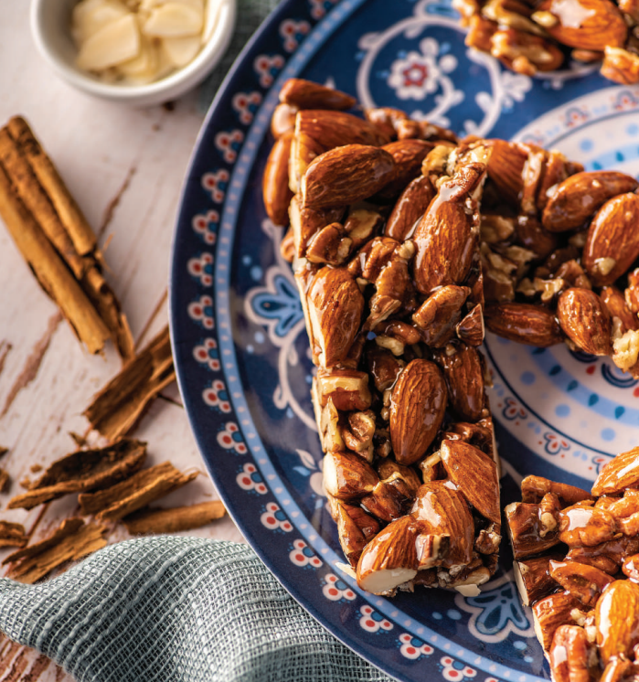 Almond and Walnut Bars