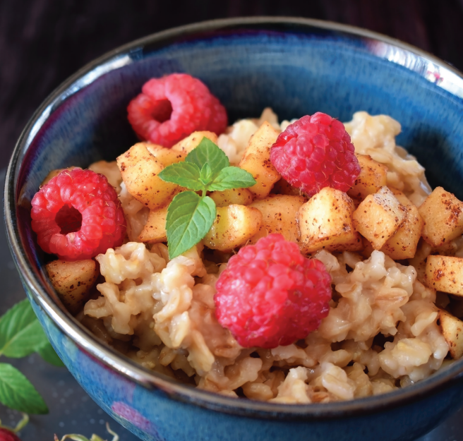 Warm, Fruity Breakfast Cereal