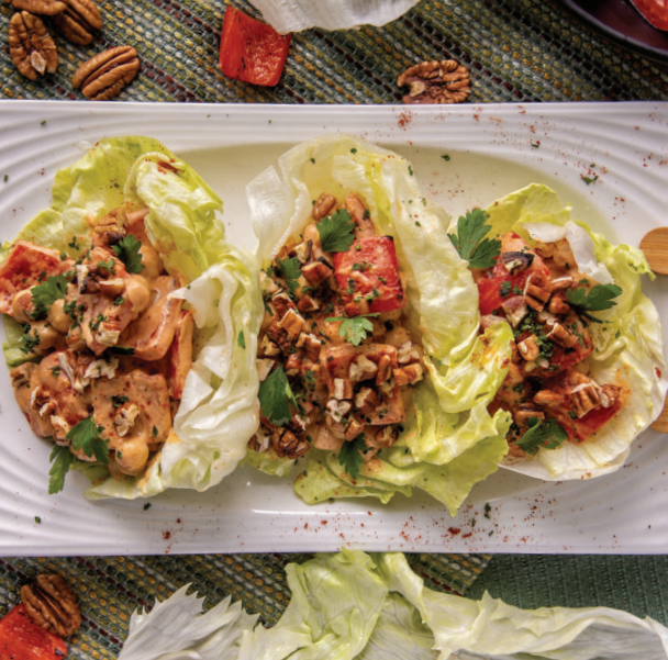 Lebanese Lettuce Wraps