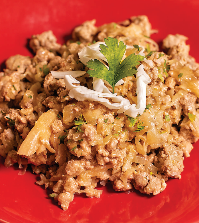 Beef and Cabbage Skillet Dinner