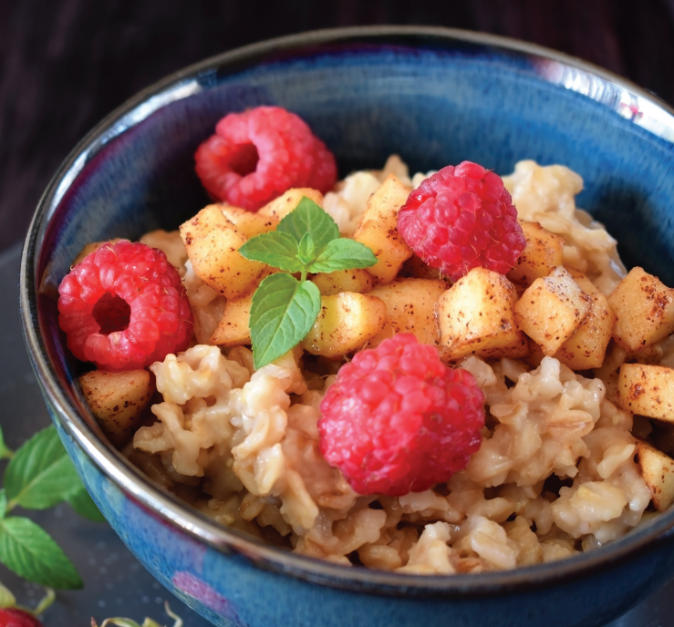 Warm, Fruity Breakfast Cereal