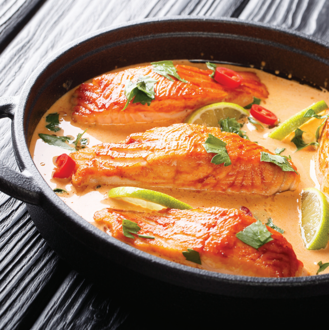 Saucy Salmon Dinner