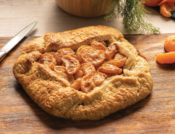 Mandarin Orange Galette