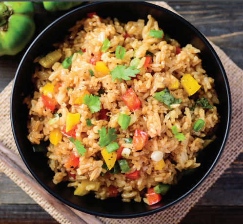 Fried Rice & Vegetables