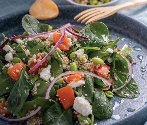 Mediterranean Edamame Salad