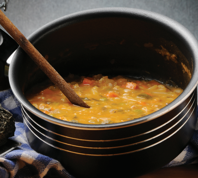 Hearty Chicken Soup with Beans