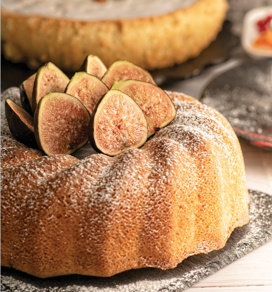 Fig Walnut Bundt Cake