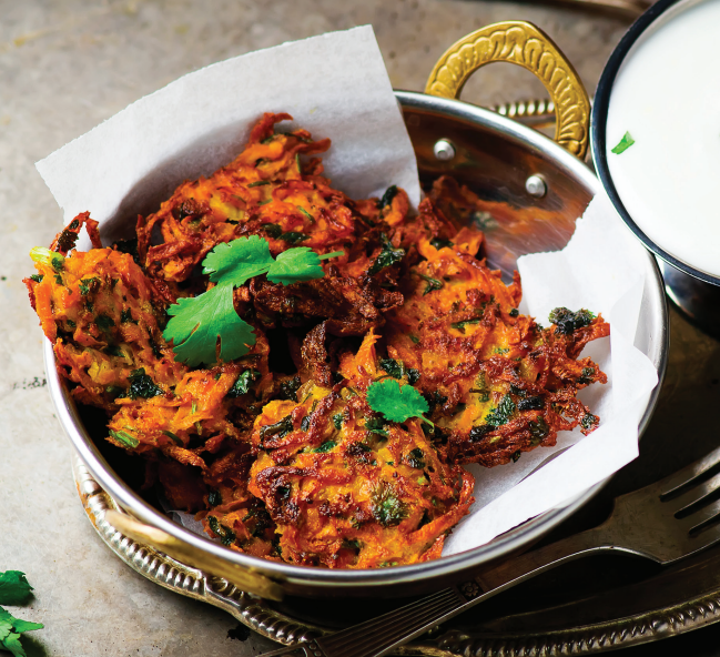 Spiced Carrot Fritters