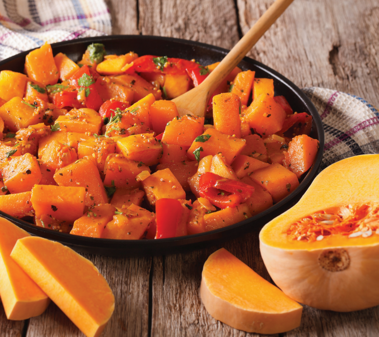 Slow Cooker Curried Butternut Squash Stew | Peapil Publishing