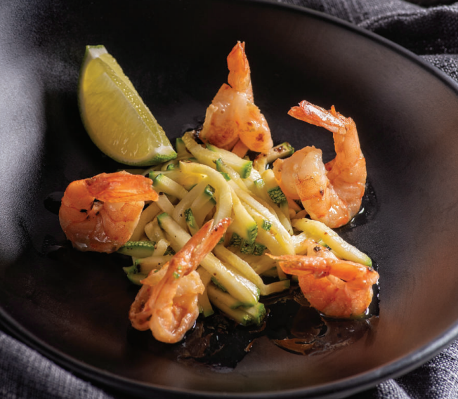 Shrimp Zoodles