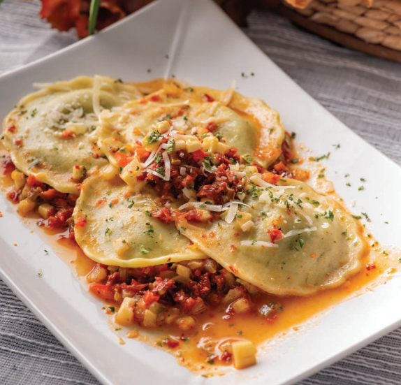 Ravioli & Vegetable Soup