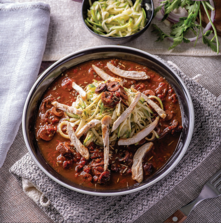 Italian Zoodle Salad | Peapil Publishing