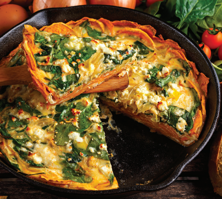 Sweet Potato Kale Frittata