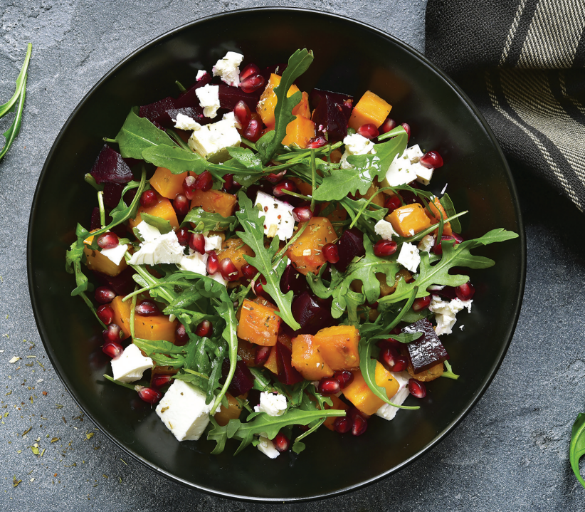 Marinated Beets & Feta Cheese Salad