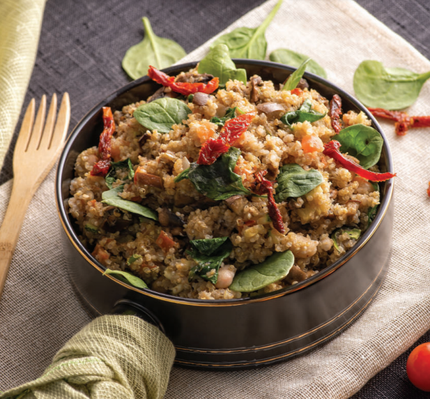 Vegetable Quinoa Risotto (Quinotto)