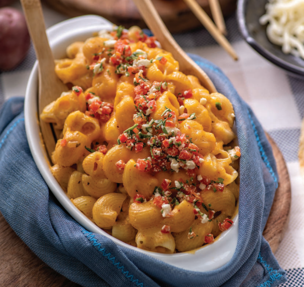 Roasted Red Pepper Mac & Cheese