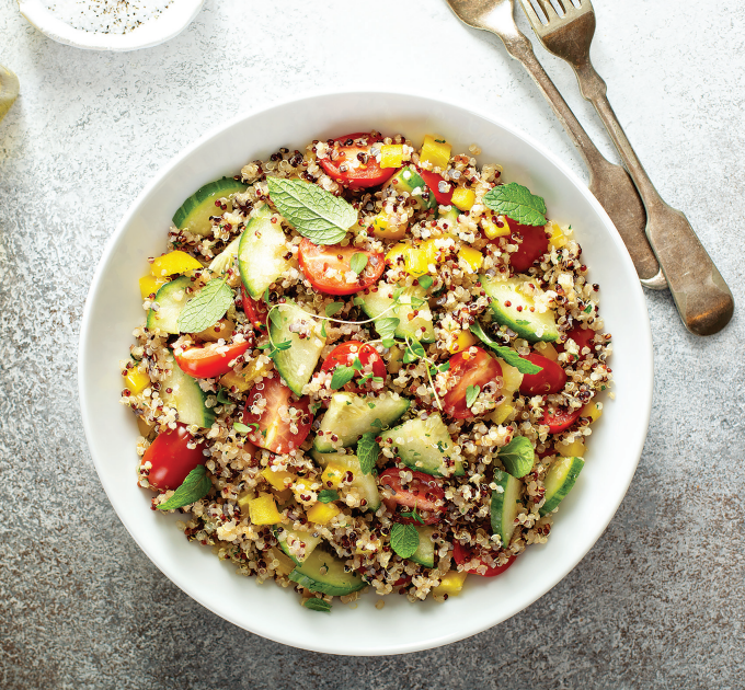 Grain Salad with Summer Vegetables