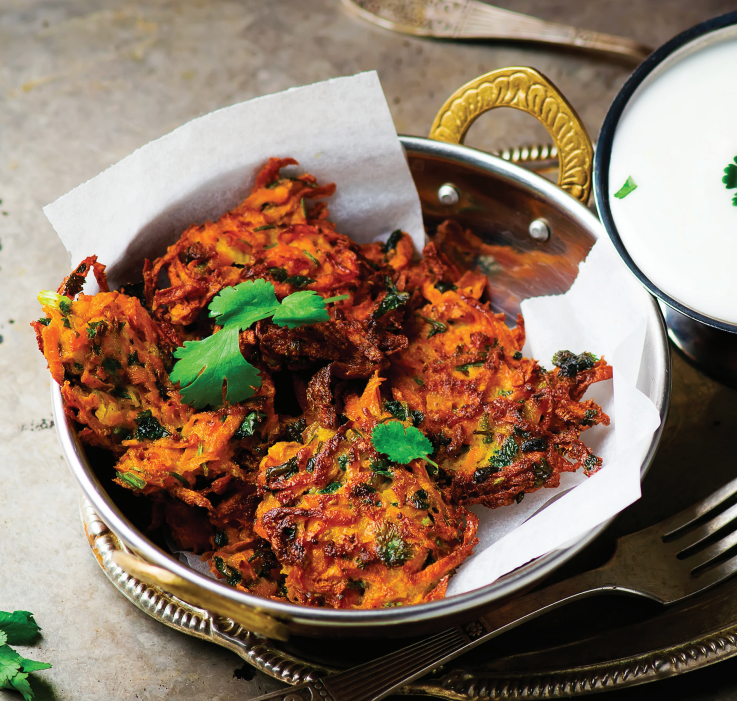 Spiced Carrot Fritters