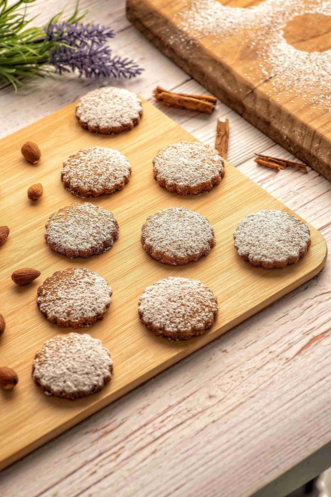 Spanish Almond Cookies (Almendrados)