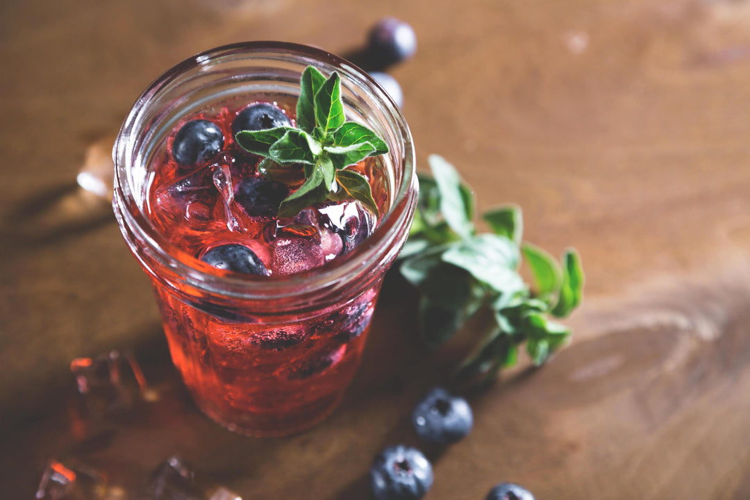 Sugar-Free Blueberry Lemonade