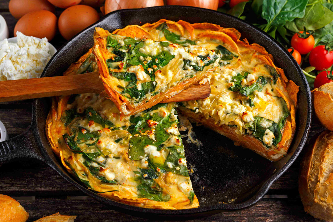 Sweet Potato Kale Frittata