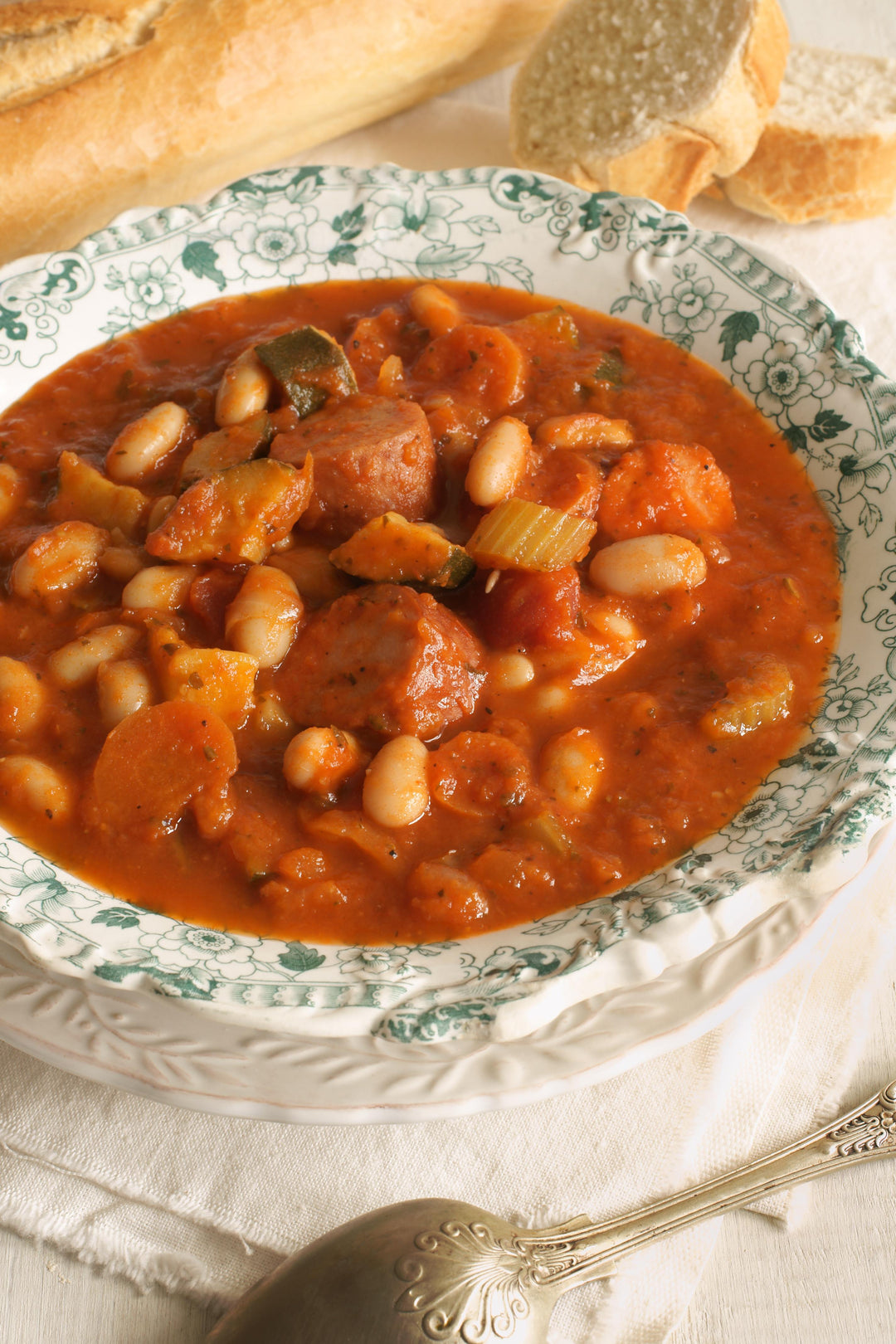 Tuscan Sausage & Bean Soup