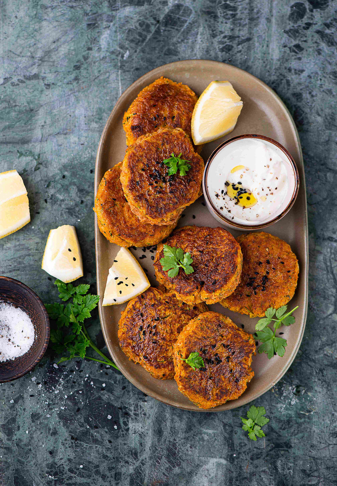 Zucchini & Carrot Pancakes