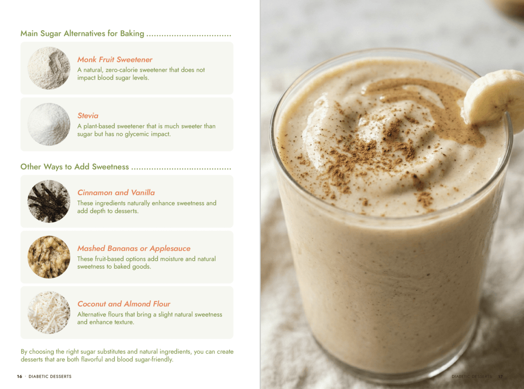 Diabetic Desserts: Sweetness Without Sugar