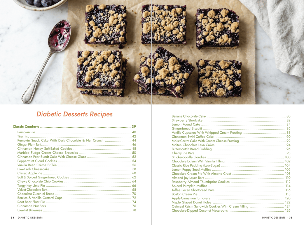 Diabetic Desserts: Sweetness Without Sugar
